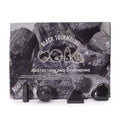 Four Gemstone Shapes Set Featuring Black Tourmaline for Décor