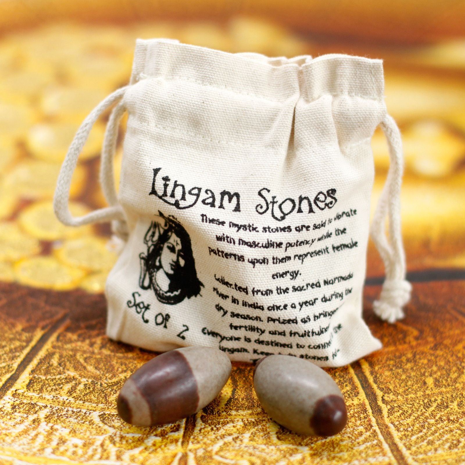 Two Inch Lingam Stone Unique Sacred Shiva Lingam Stones Collection