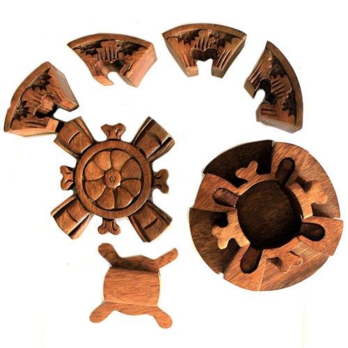 Bali Magic Box Round Petal for Unique Gift Presentation and Fun