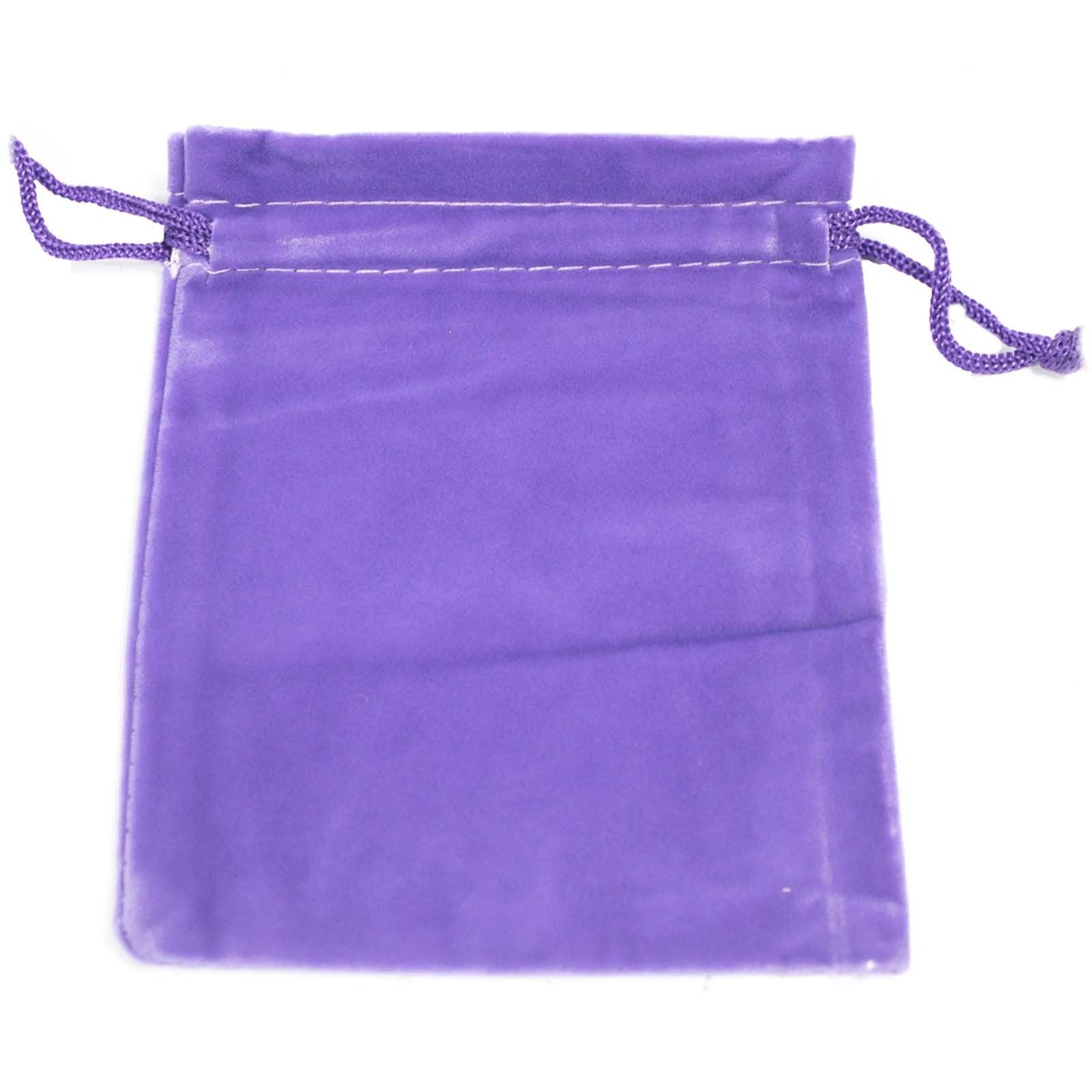 Quality Velvet Pouch in Purple for Storing Small Items Safely