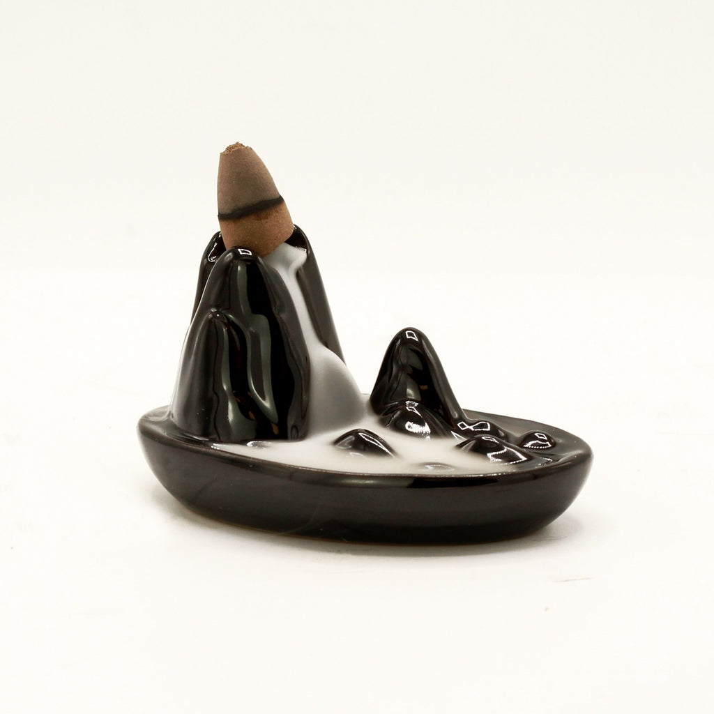 Mini Mountain Backflow Incense Burner for a Peaceful Atmosphere
