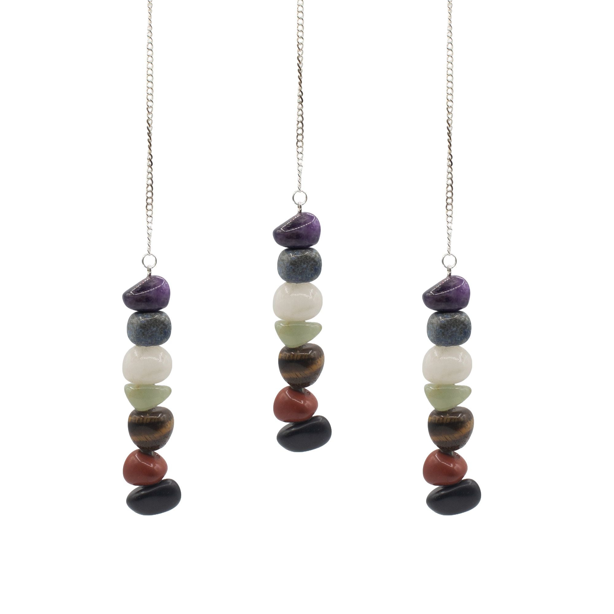 Seven Tumble Chakra Souls Aligning Pendulum for Meditation Use