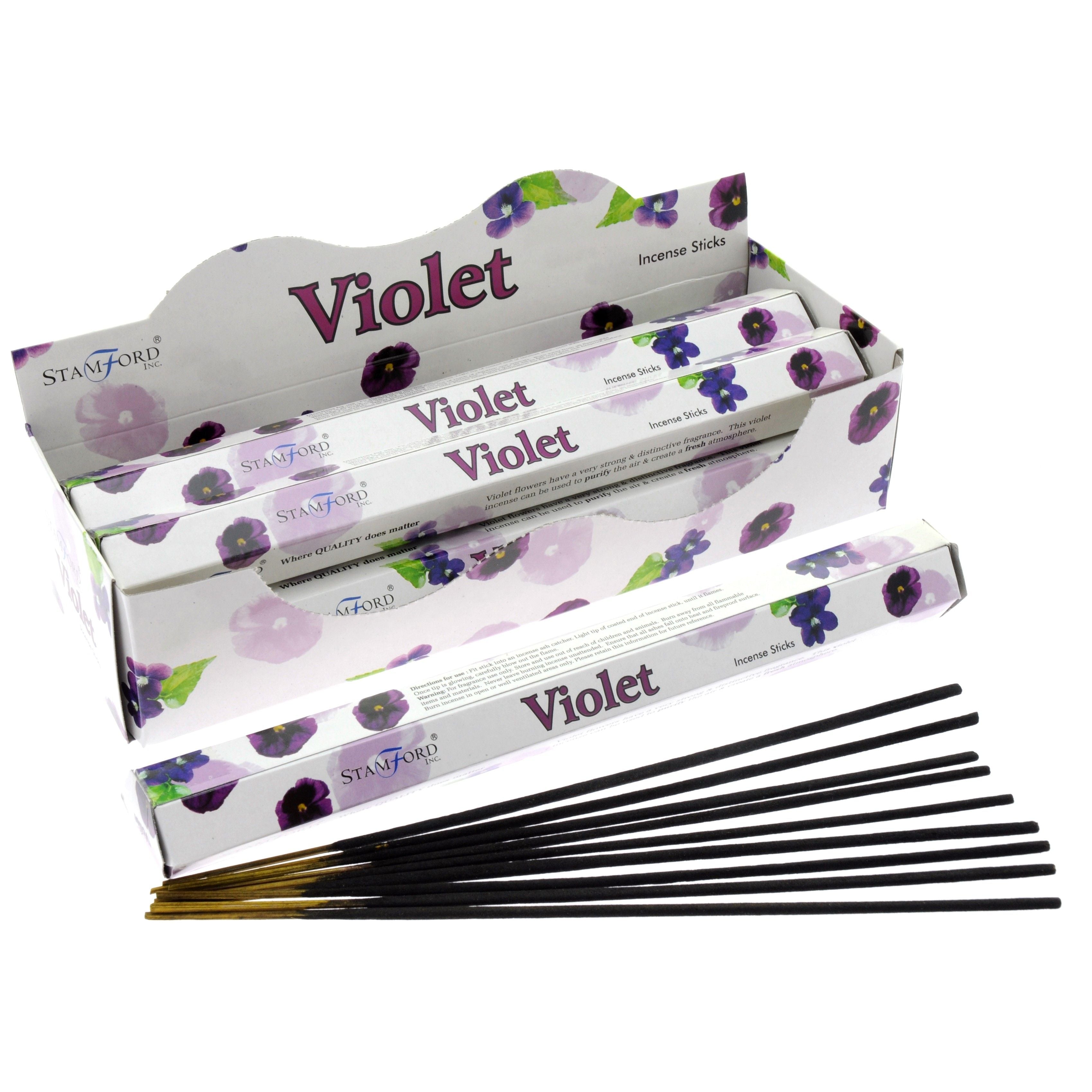 Violet Premium Incense Sticks for Home Fragrance and Relaxation