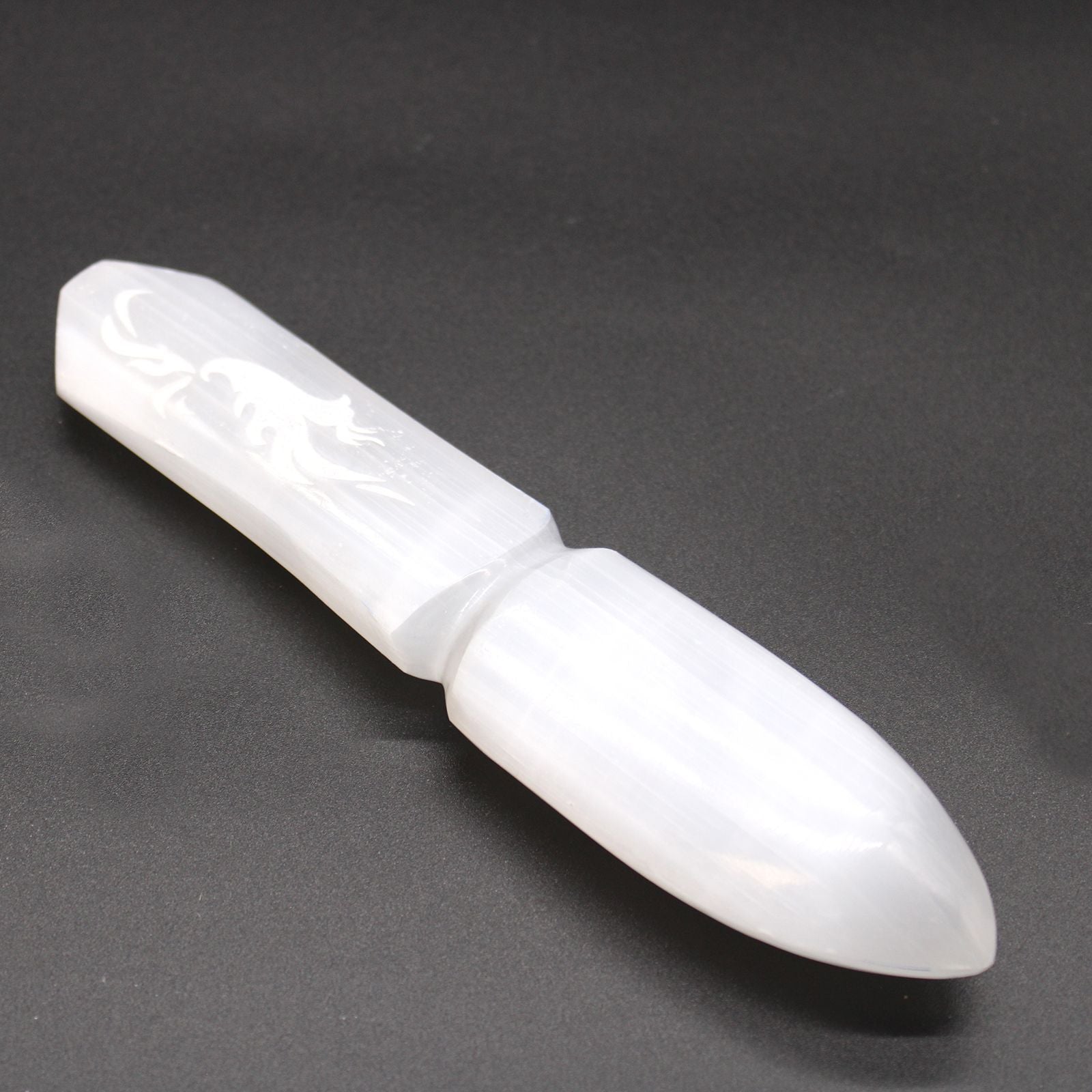 Selenite Ritual Knife for Ceremonies to Release the Past
