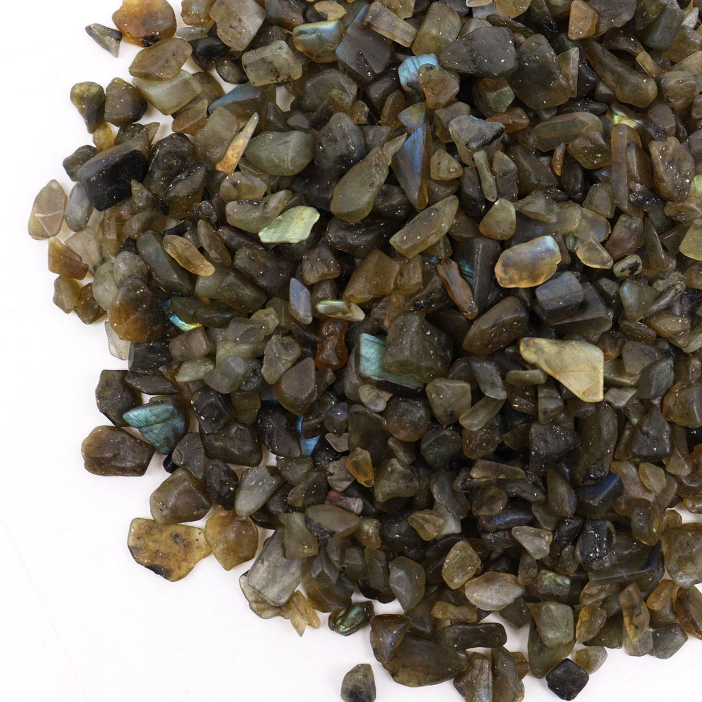Labradorite Chips Gemstone Chips Bulk for Creative Projects 1KG