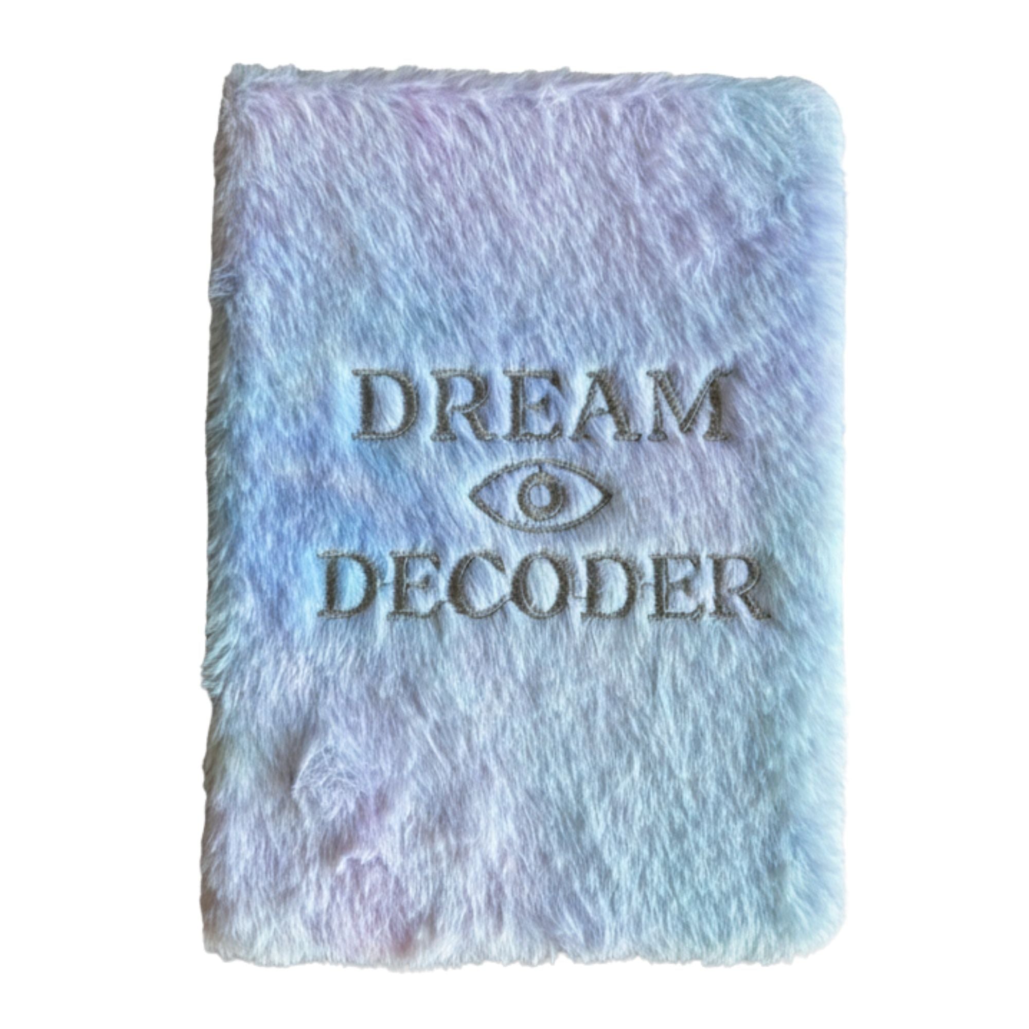 Soft Book Dream Journal with Pastel Faux Fur Cover and 80 Pages