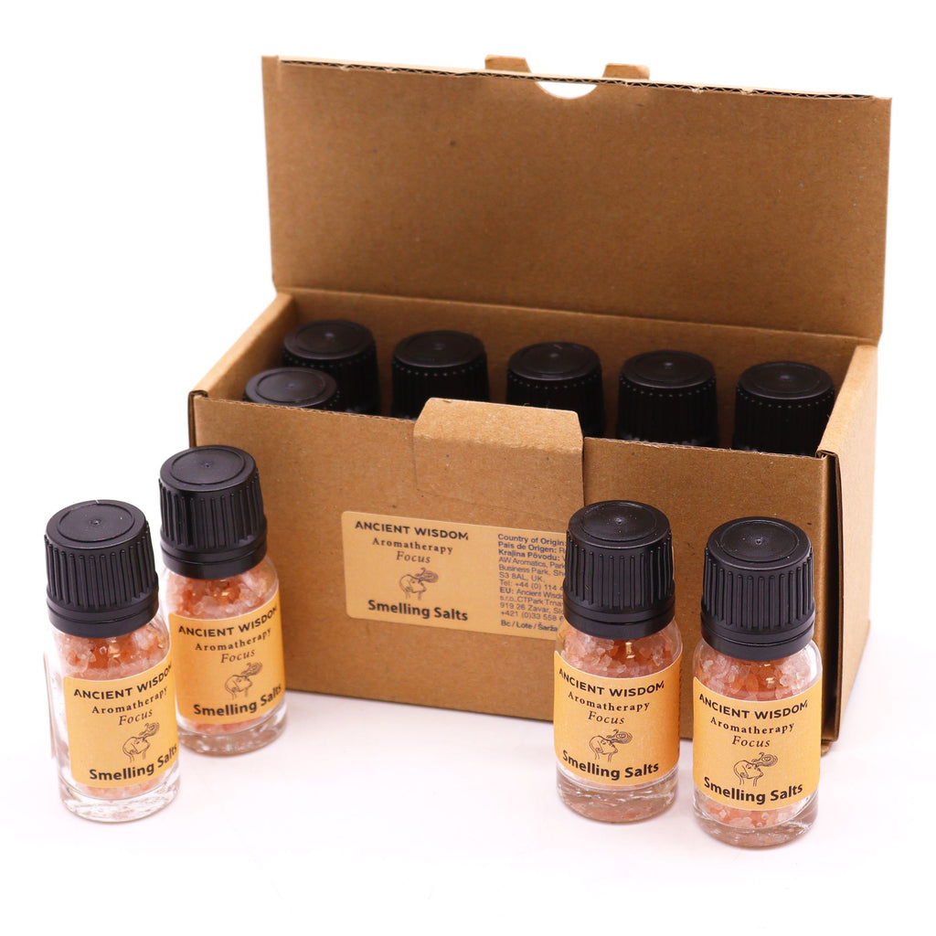 Focus Aromatherapy Smelling Salt with Essential Oils for Clarity
