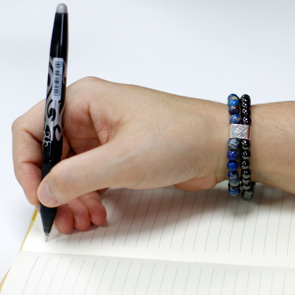 Magnetic Sodalite Gemstone Bracelet for Unique Style Appeal