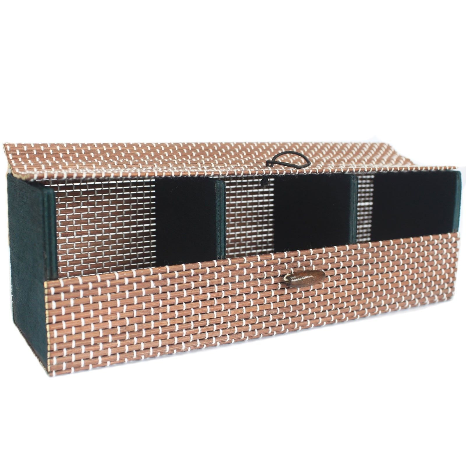 Elegant Triple Box Fine Bamboo Gift Box for Candles and More