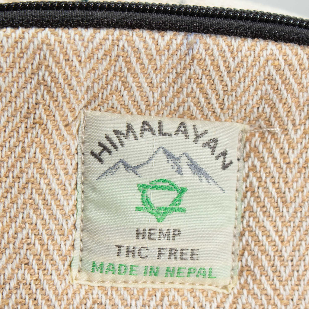 Medium Kathmandu Backpack with Dhaka Design in Blue Pattern