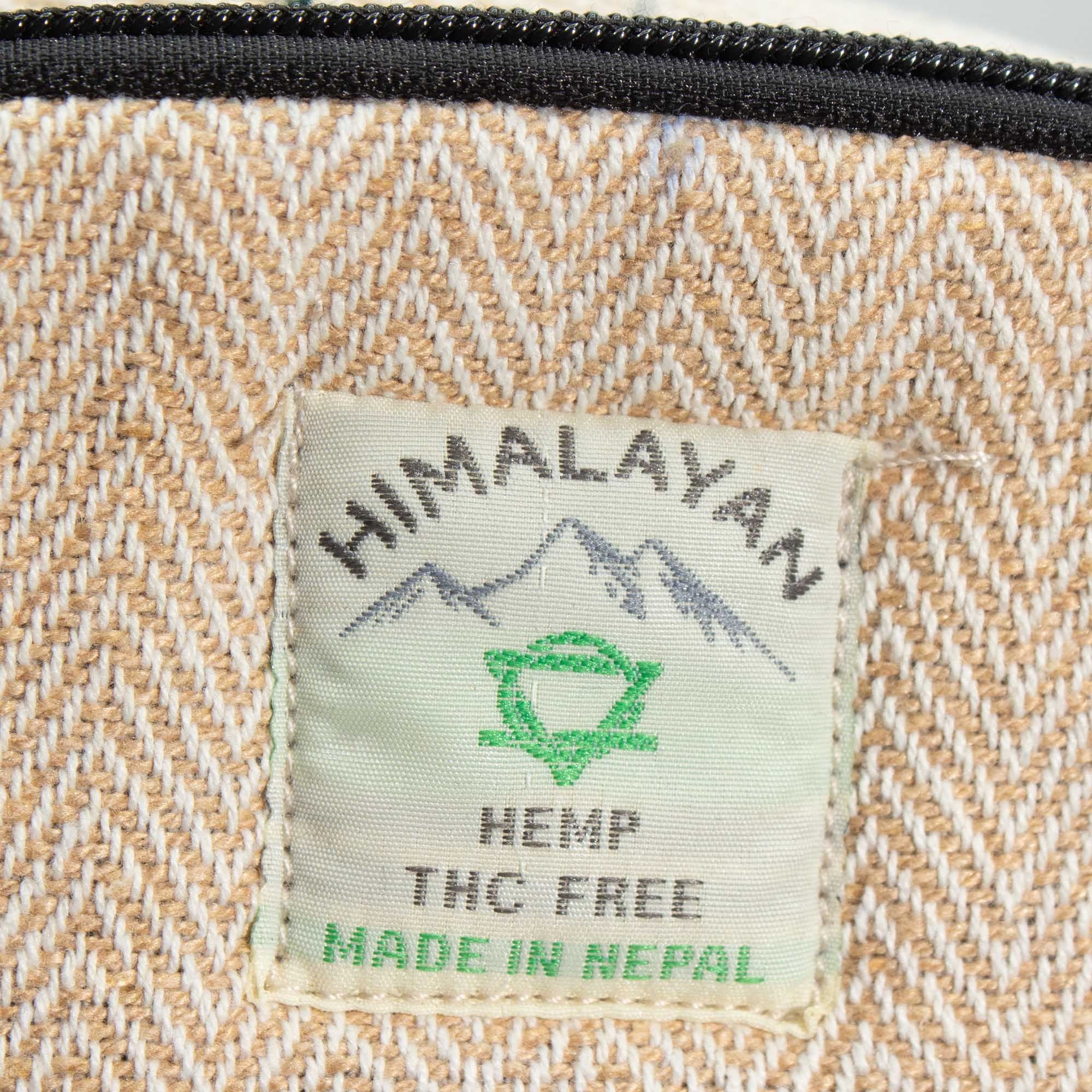 Medium Kathmandu Backpack with Dhaka Design in Blue Pattern