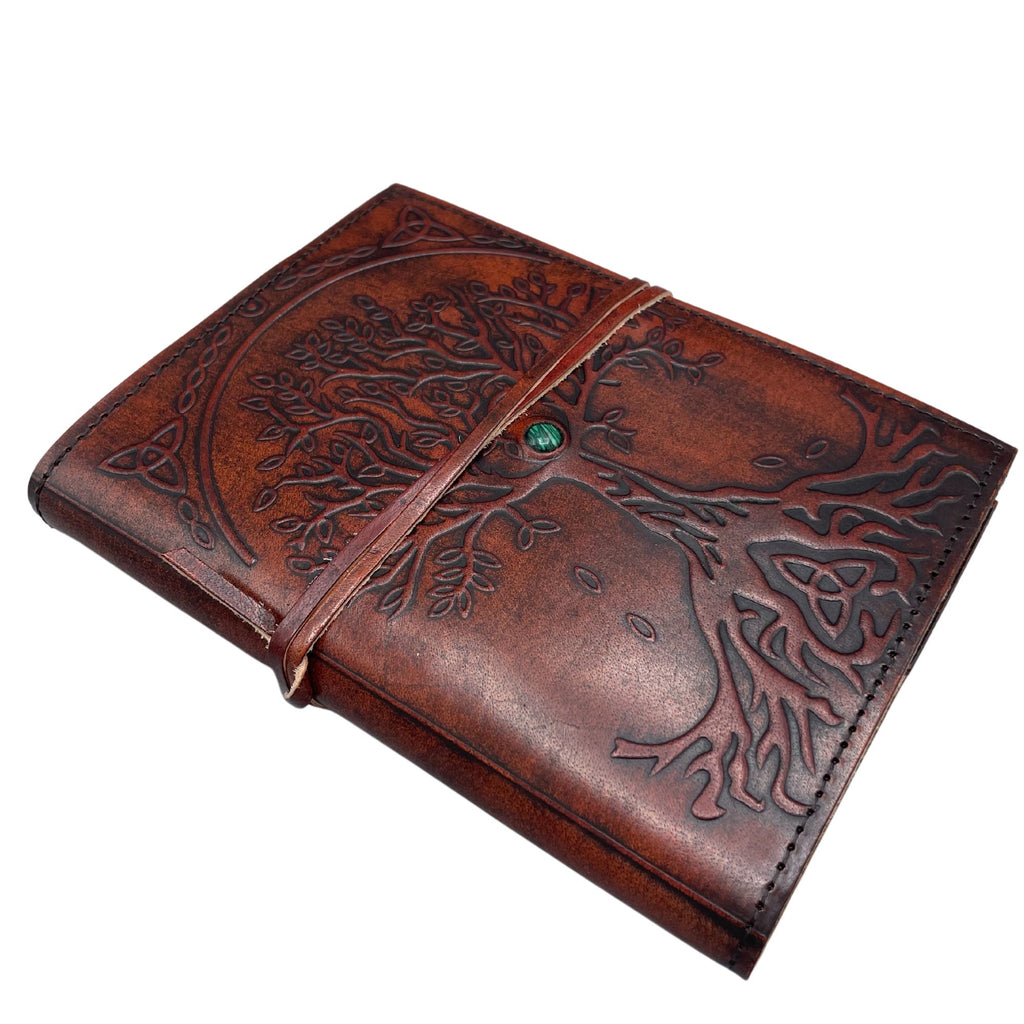Small Tree of Life Leather Journal for Creative Writing and Reflection