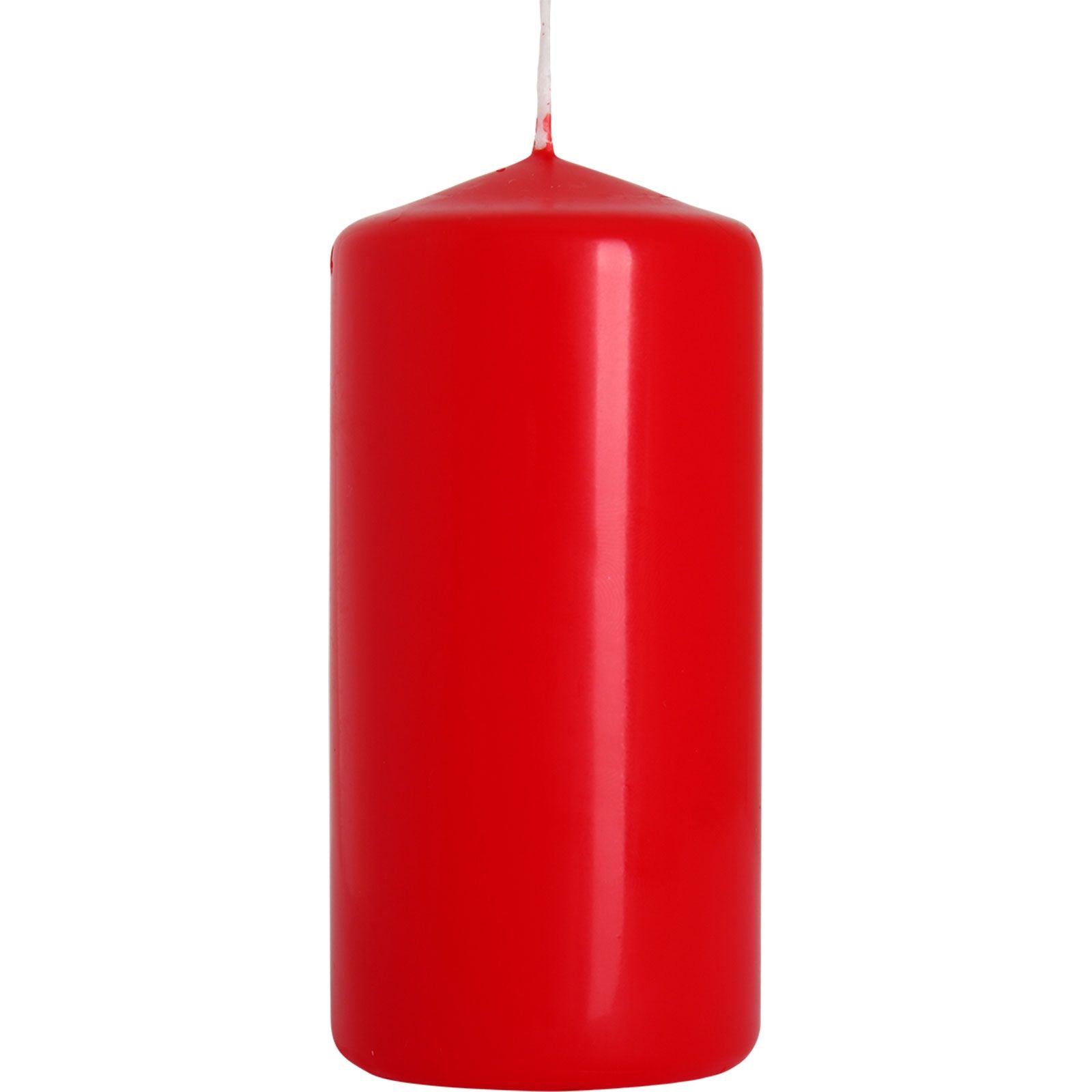 Red Pillar Candle 50x100mm for Home Decor and Ambiance