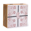 Hop Hare Big Enameled Square Box with Lion & Snakes Design