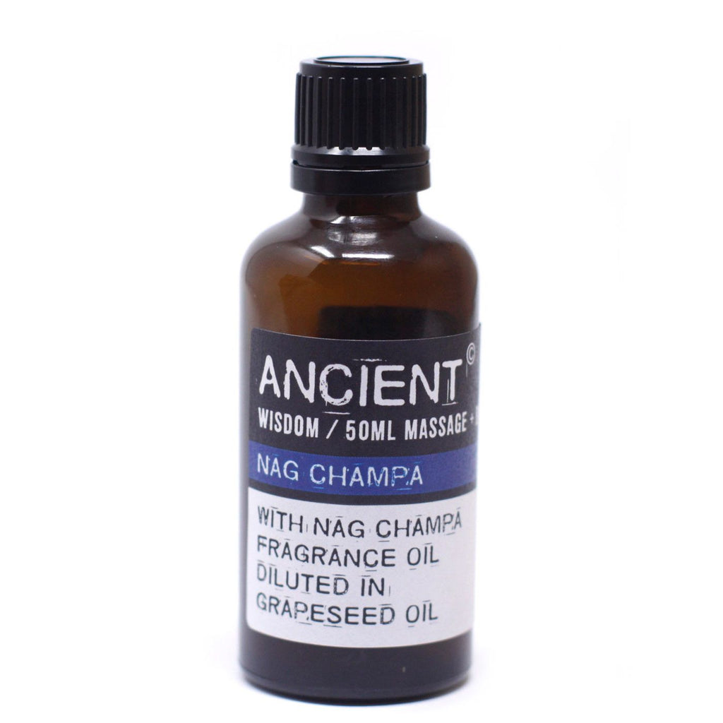 Nag Champa Massage Oil 50ml for Relaxation and Soothing Baths