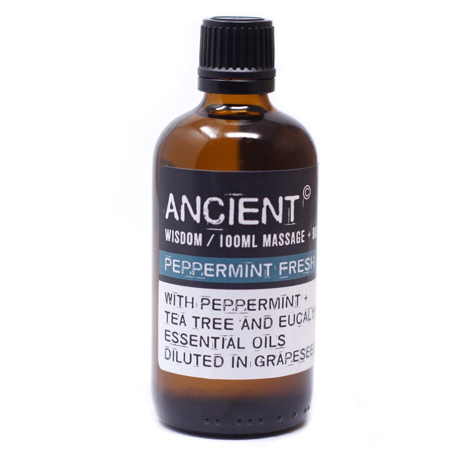 Peppermint Fresh Massage Oil 100ml for Relaxing and Refreshing Use