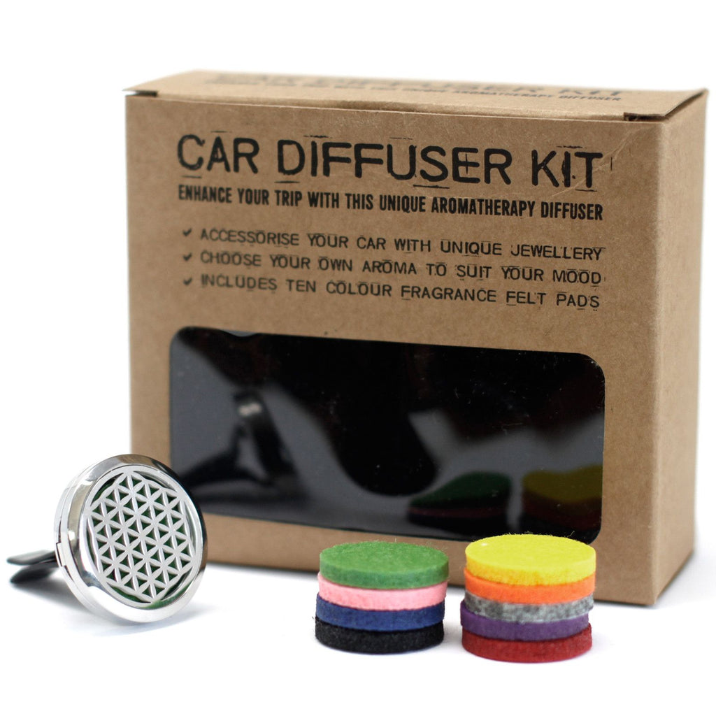 Car Diffuser Kit Flower of Life Aromatherapy for Your Journey