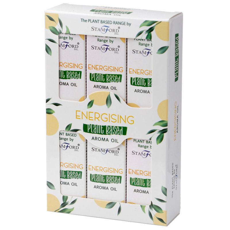 Plant Based Aroma Oil Energising for Refreshing Home Fragrance