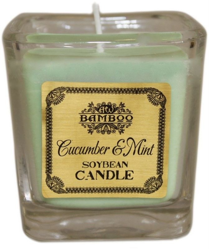 Cucumber & Mint Soybean Jar Candles for Refreshing Home Fragrance