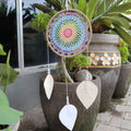 Large Multi Elemental Spirits Dream Catcher for Serene Sleep