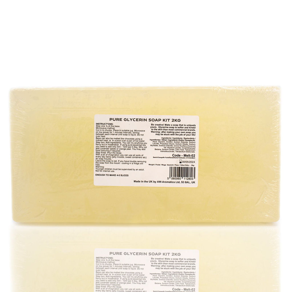 Melt and Pour Soap Base 2KG for Creative Soap Making Projects