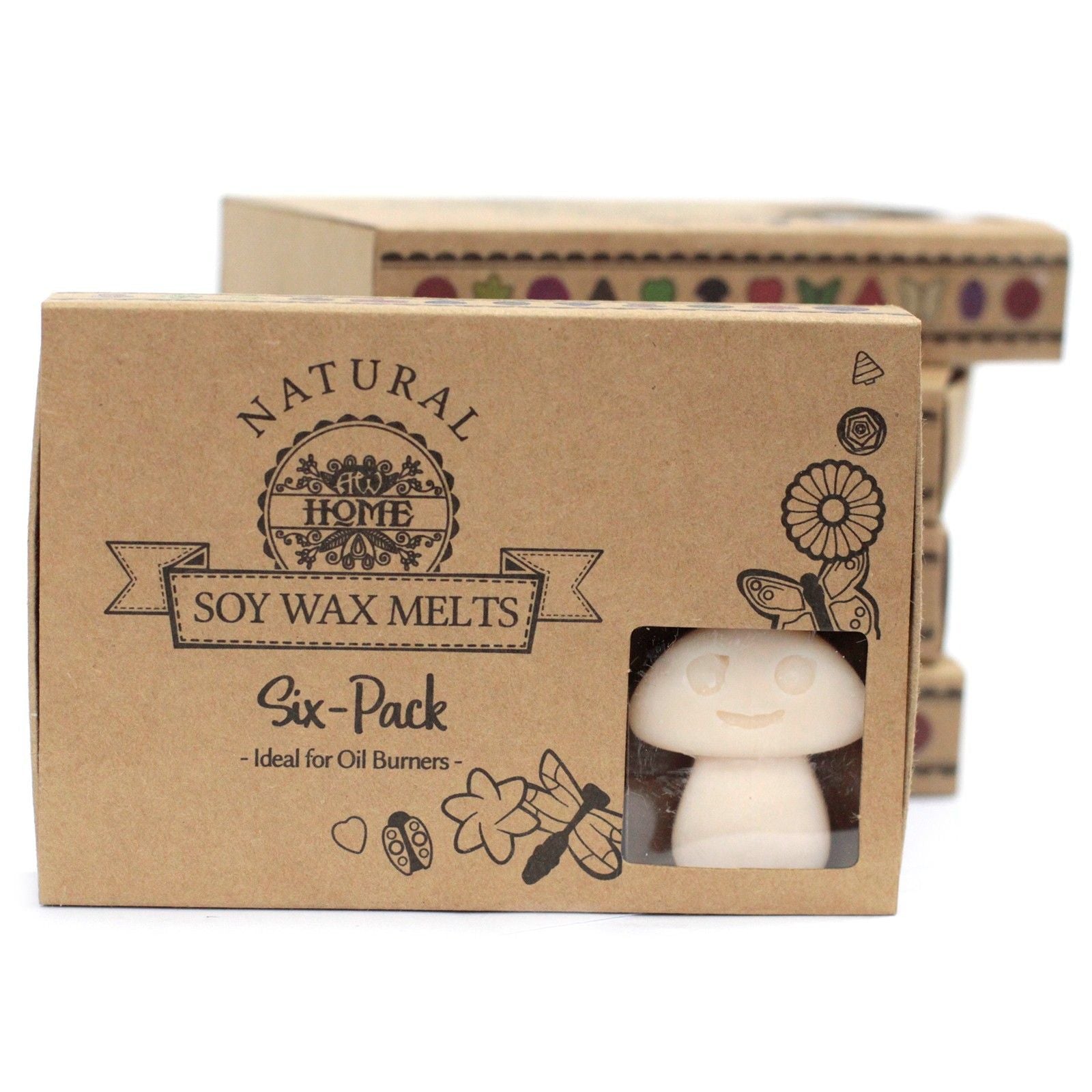 Box of 6 Vanilla Nutmeg Wax Melts for Home Fragrance Delight
