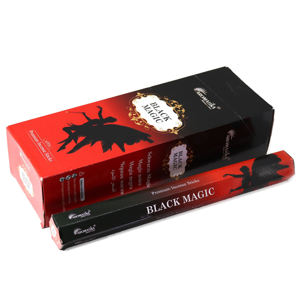 Aromatika Charcoal Free Hex Incense Sticks for Black Magic Rituals