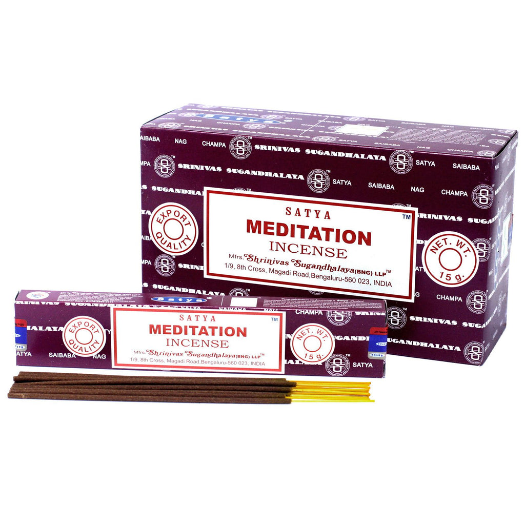 Satya Incense 15gm Sticks for Meditation and Home Fragrance
