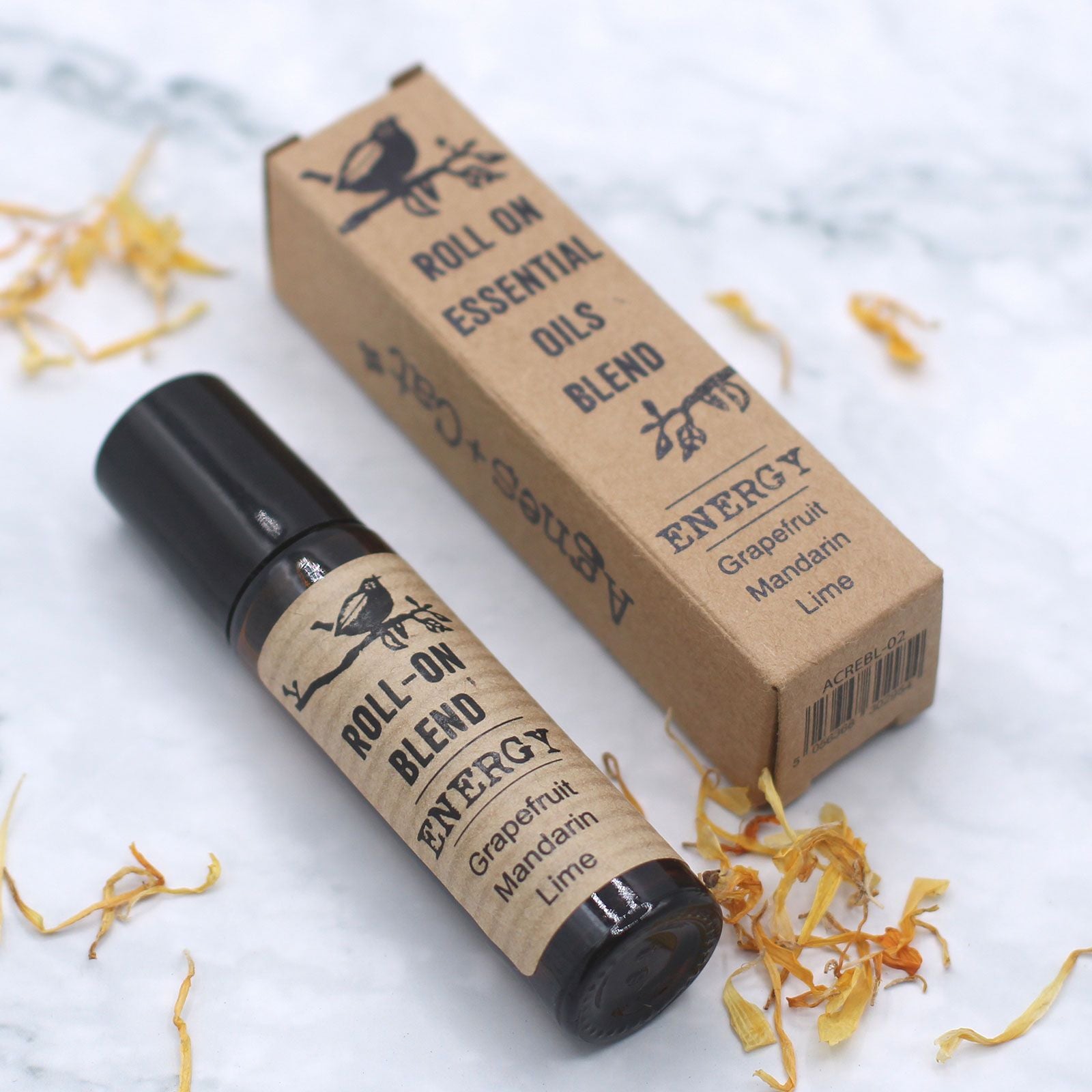 Agnes + Cat Energy Roll On Essential Oil Blend for Uplifting Moments