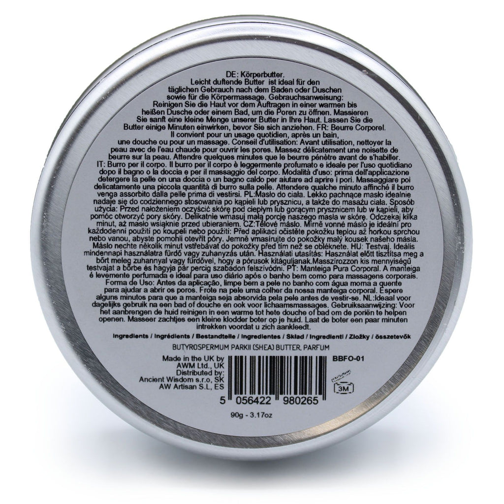 Scented Shea Body Butter 90g Sleepy Coconut for Luxuriously Soft Skin