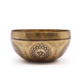 Tibetan Healing Engraved Bowl 16cm with 7 Chakra Symbols Design