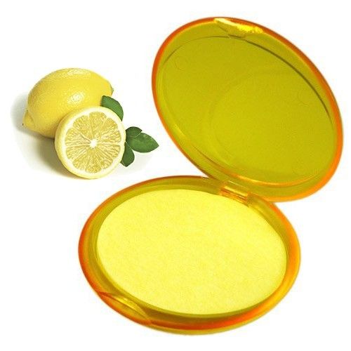Lemon Paper Soaps for Convenient and Refreshing Hand Washing