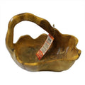 Large Back Handle Bowl for Unique Display and Functional Use