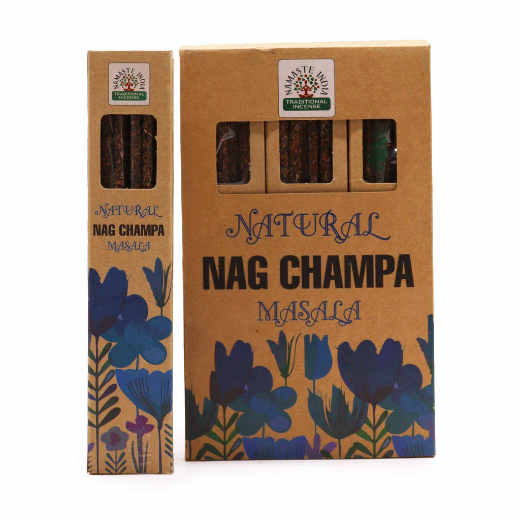 Natural Botanical Masala Incense Sticks with Nag Champa Aroma