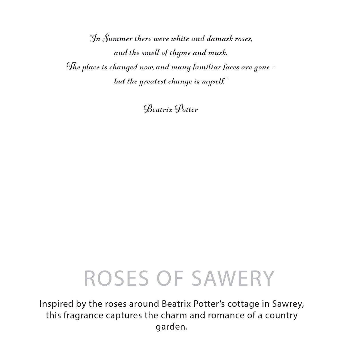 Agnes + Cat Botanical Soy Wax Candle - Roses Of Sawrey