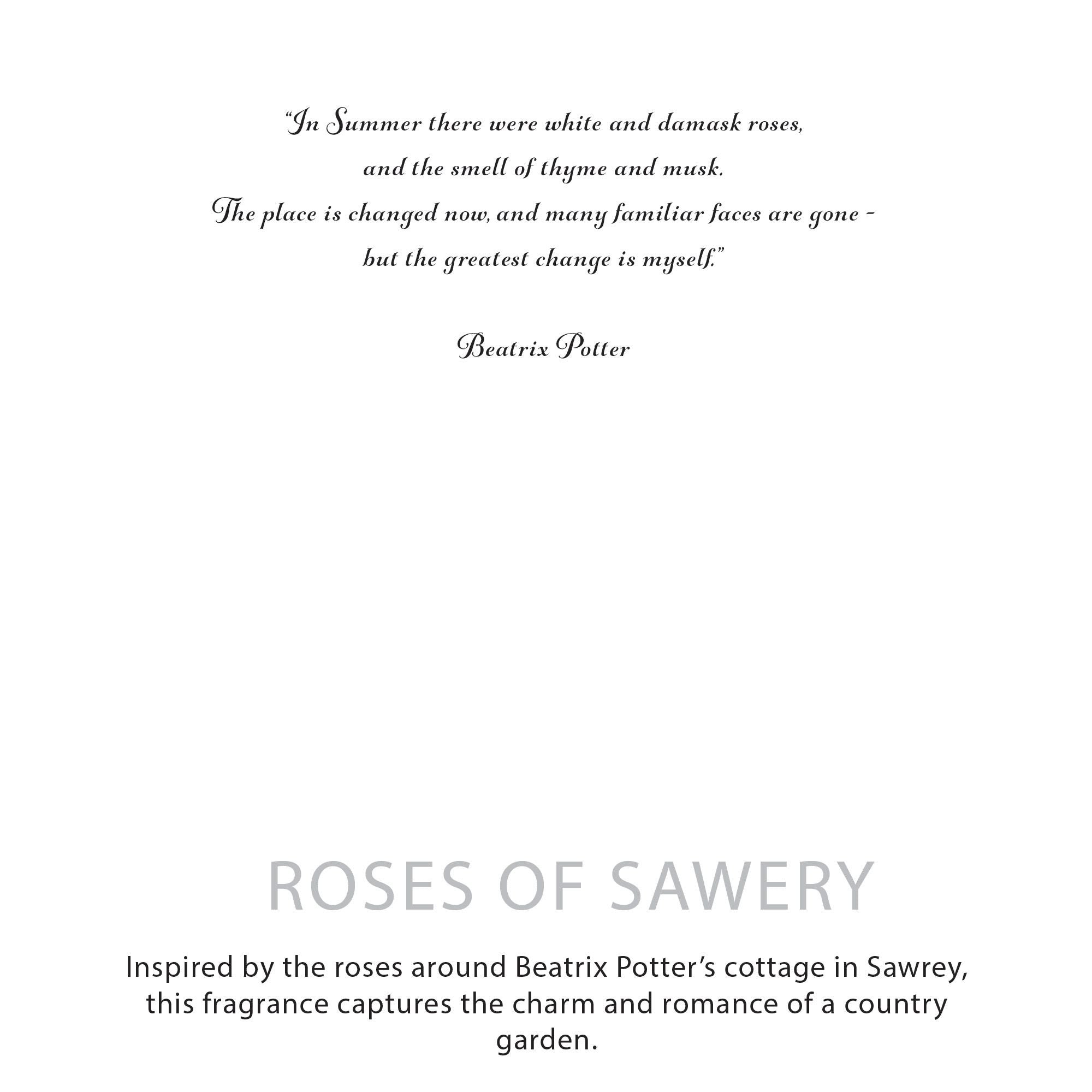Agnes + Cat Botanical Soy Wax Candle - Roses Of Sawrey