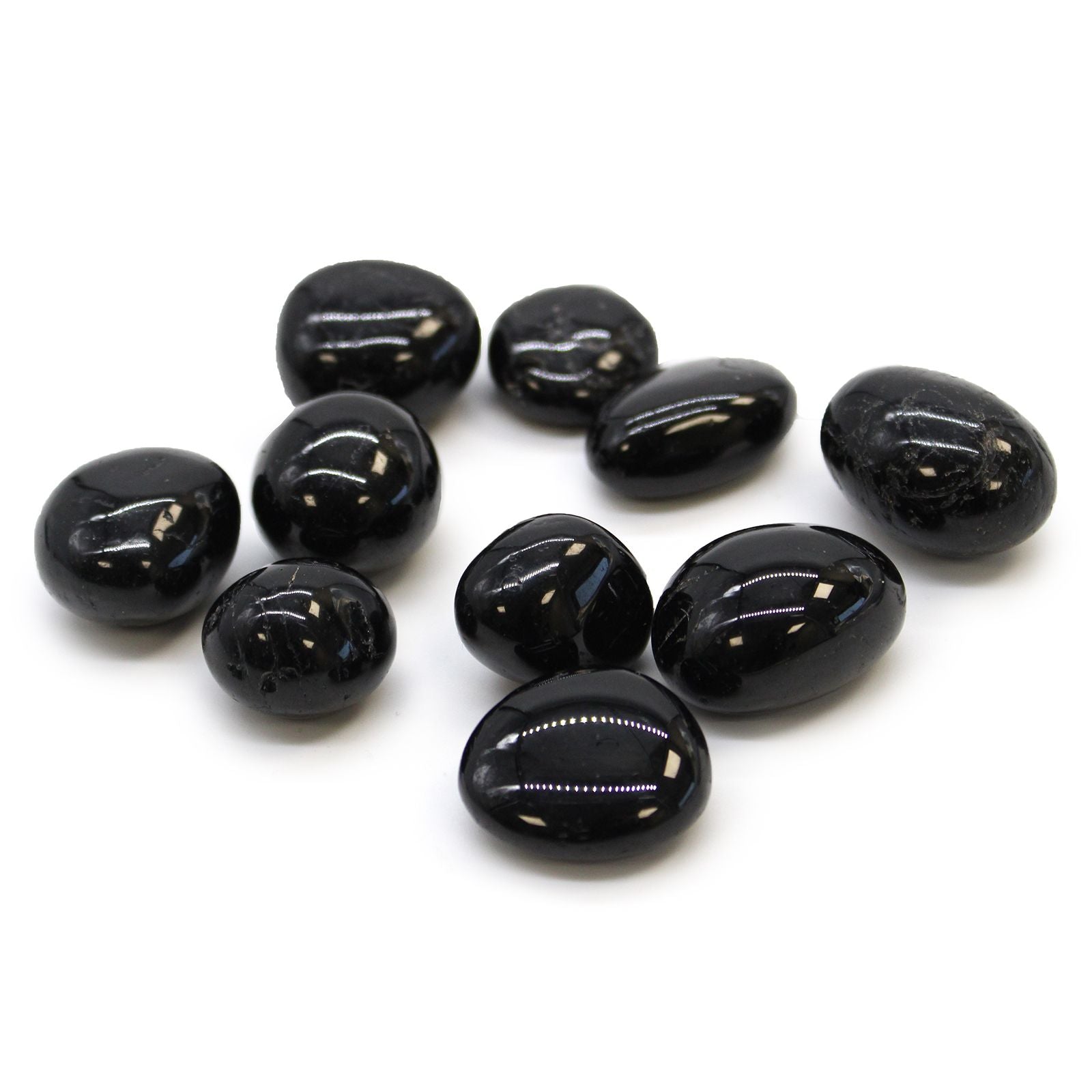 Large Tumble Stones Black Tourmaline for Collecting and Crafting