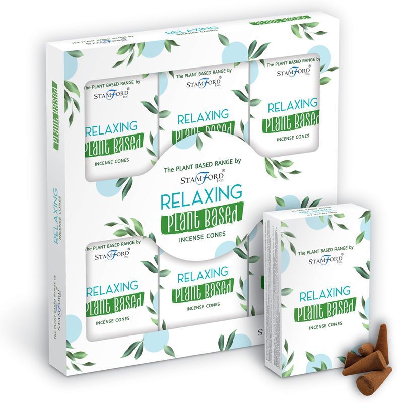 Relaxing Plant Based Incense Cones for Calm and Serenity Use