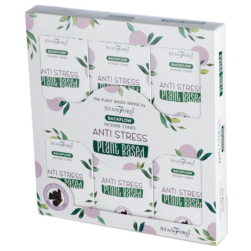 Plant Based Backflow Incense Cones for Stress Relief and Relaxation