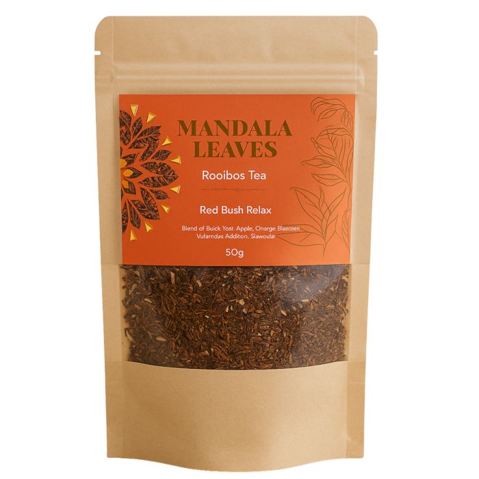 50g Red Bush Relax Tea with Lavender and Citrus for Soothing Moments