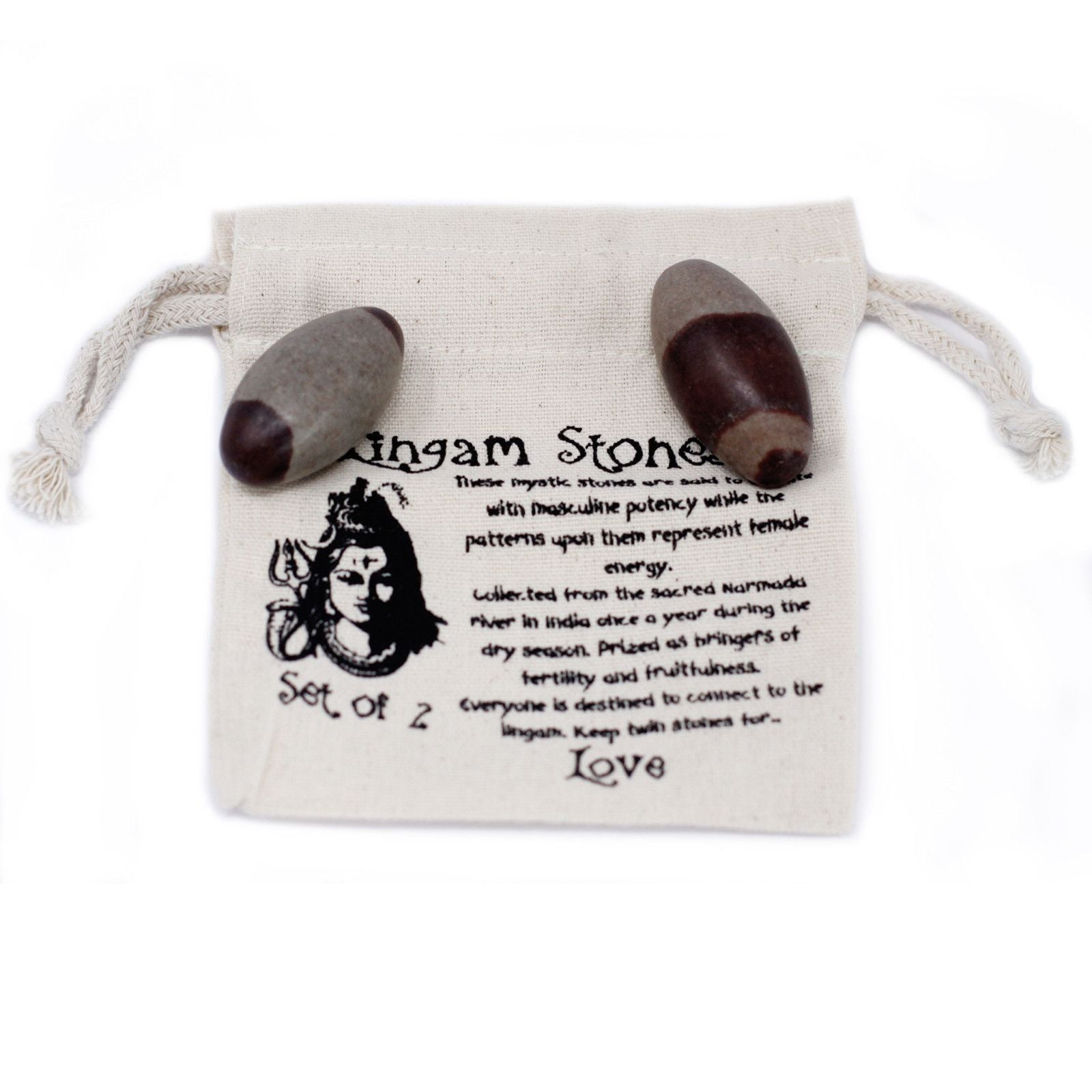 Two Inch Lingam Stone Unique Sacred Shiva Lingam Stones Collection