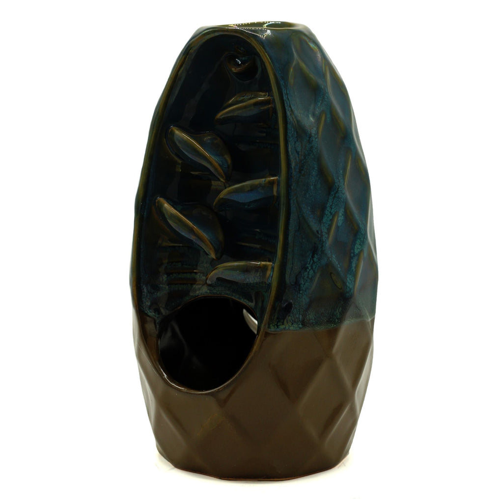 Backflow Incense Burner in Pineapple Mountain and Cascade Design