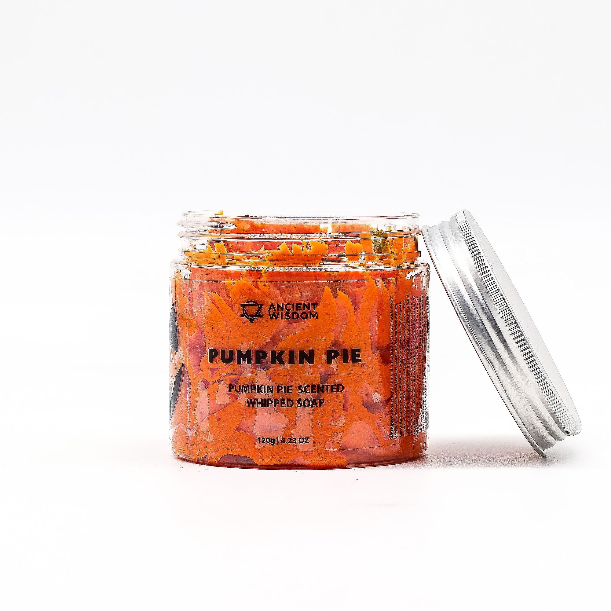 Pumpkin Pie Whipped Soap 120g for a Festive Bath Experience