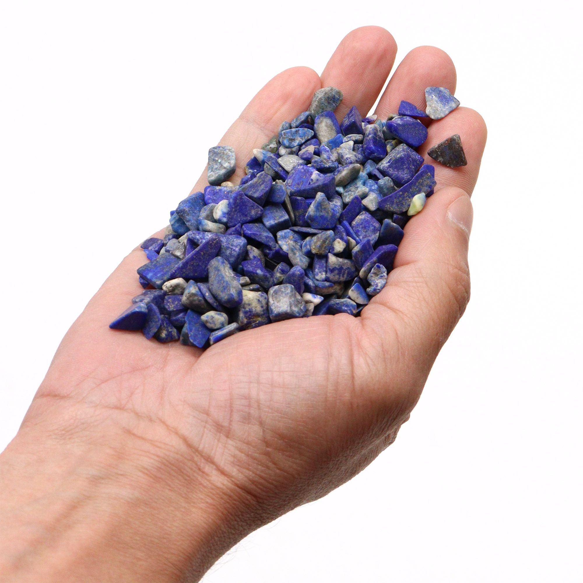 Lapis Gemstone Chips Bulk 1KG for Creative Craft Projects