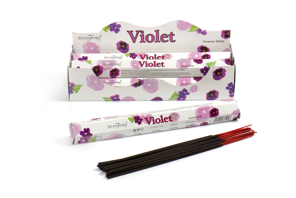 Violet Premium Incense Sticks for Home Fragrance and Relaxation