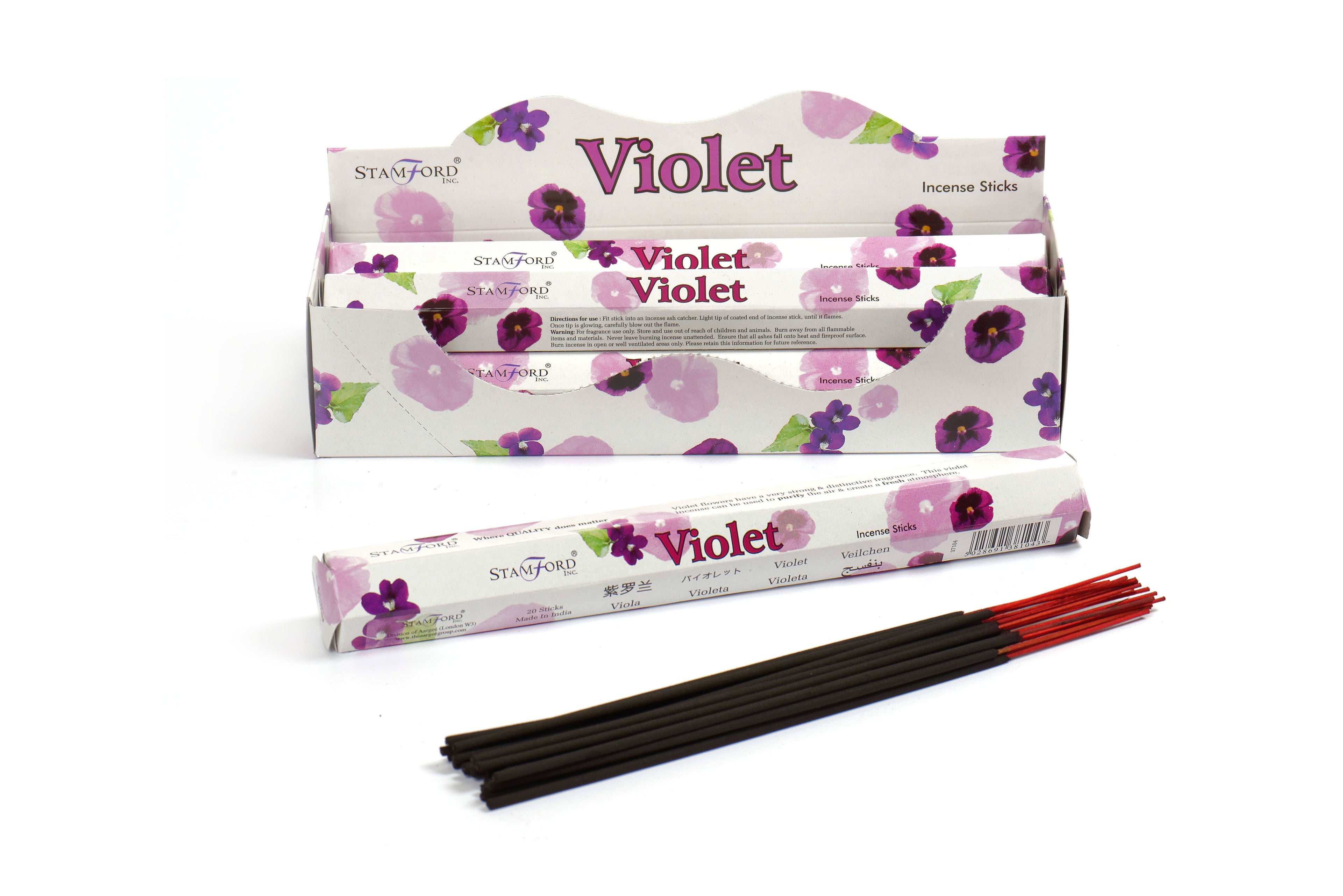 Violet Premium Incense Sticks for Home Fragrance and Relaxation