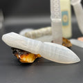 Selenite Ritual Knife for Ceremonies to Release the Past