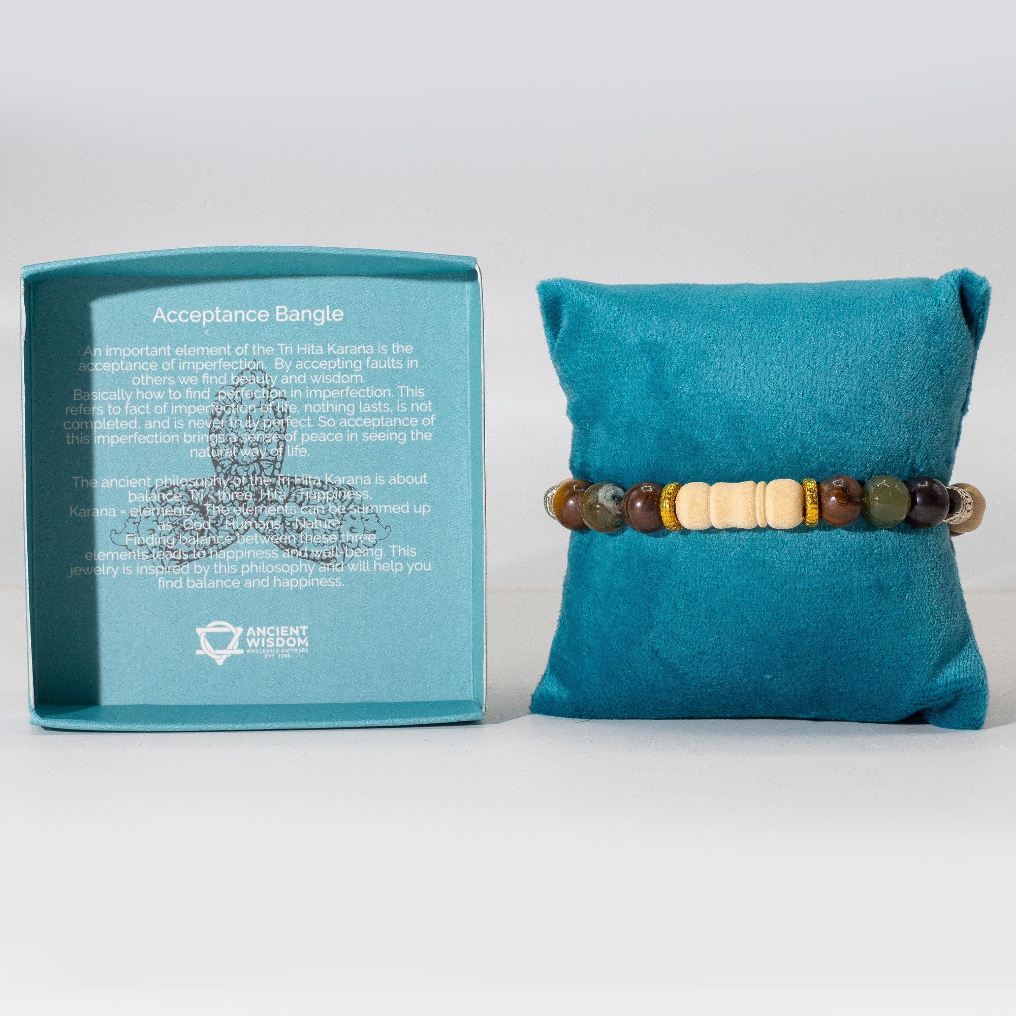Tri Hita Karana Bangle Acceptance for a Harmonious Life Gift