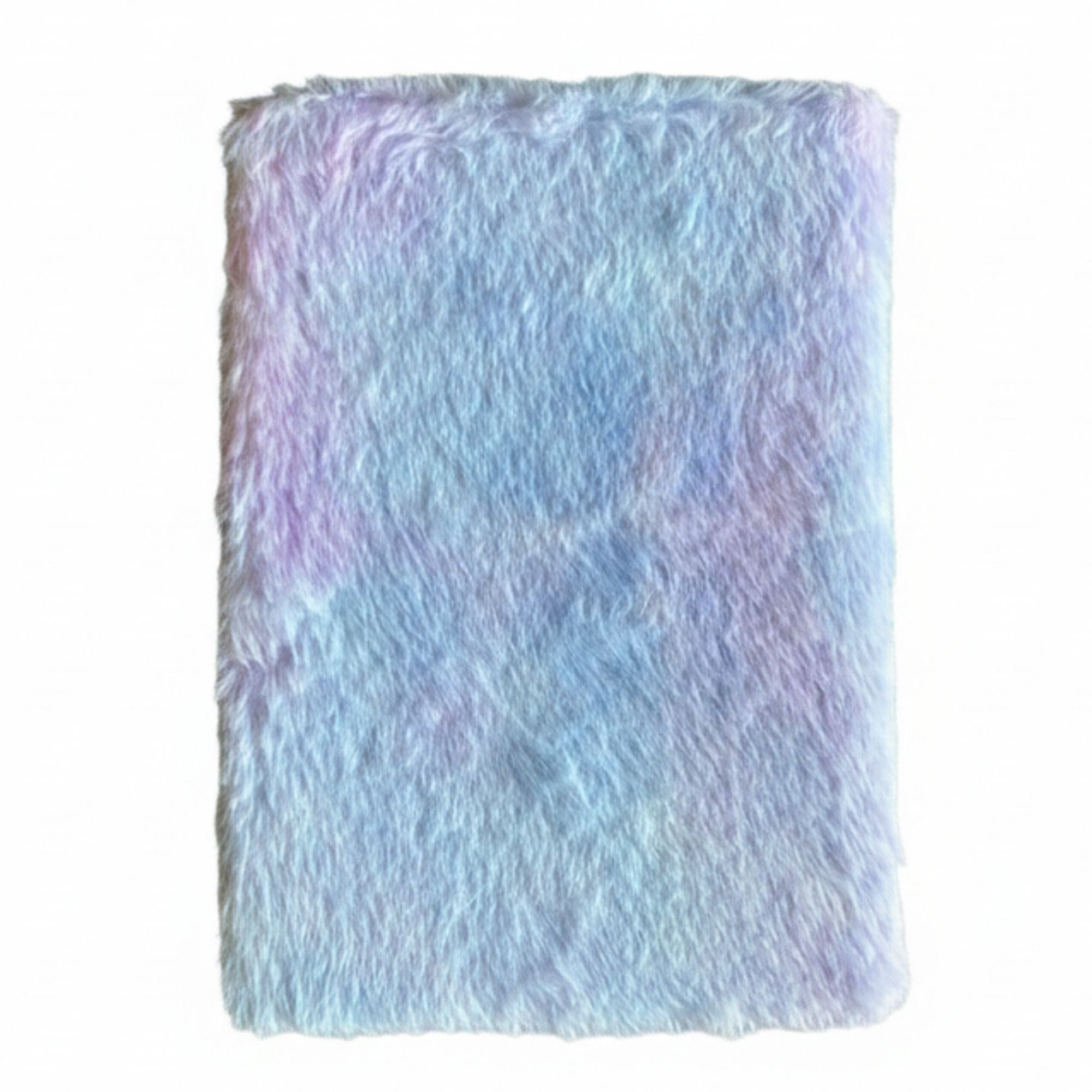 Soft Book Dream Journal with Pastel Faux Fur Cover and 80 Pages