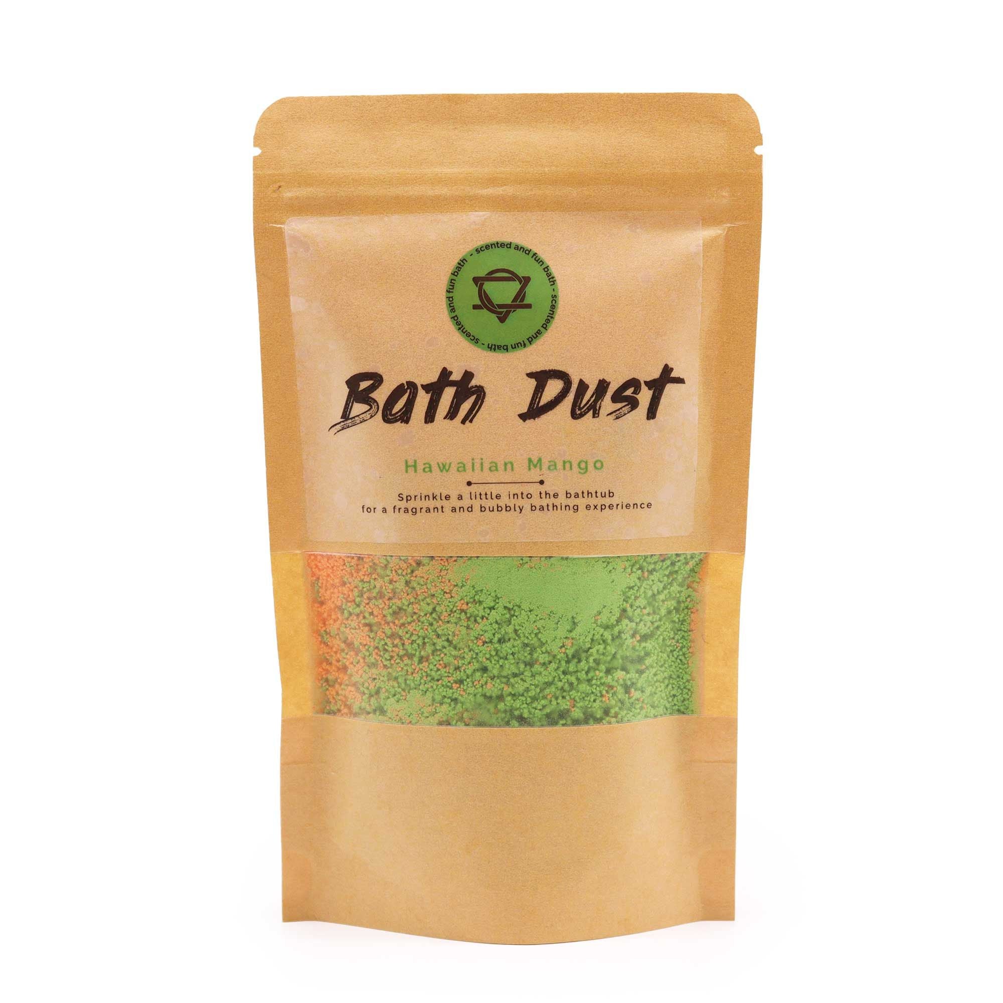 Hawaiian Mango Bath Dust 190g for a Tropical Bath Experience
